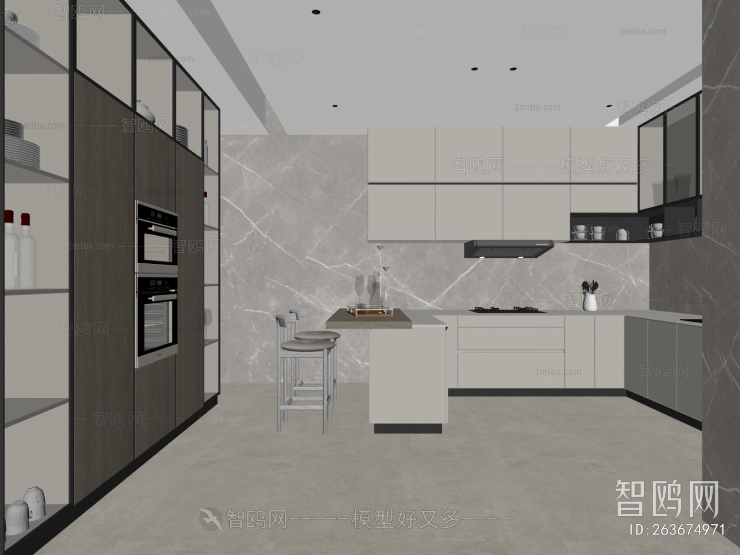 Modern The Kitchen