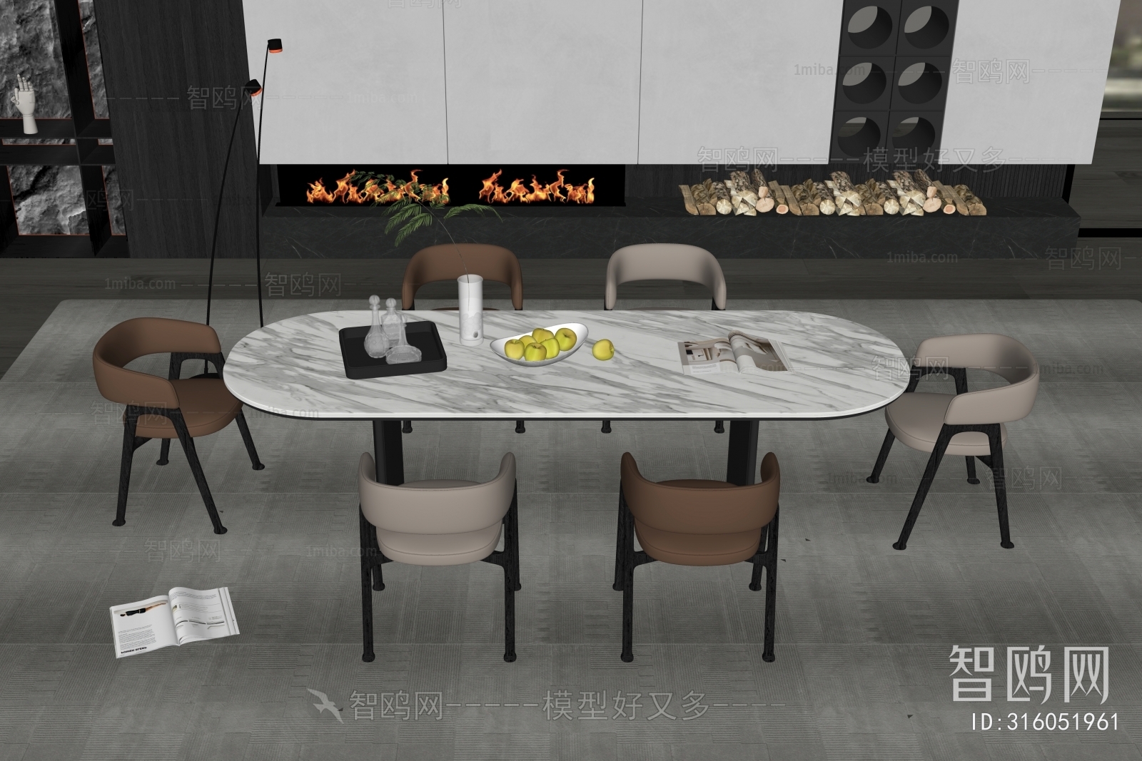 Modern Dining Table And Chairs