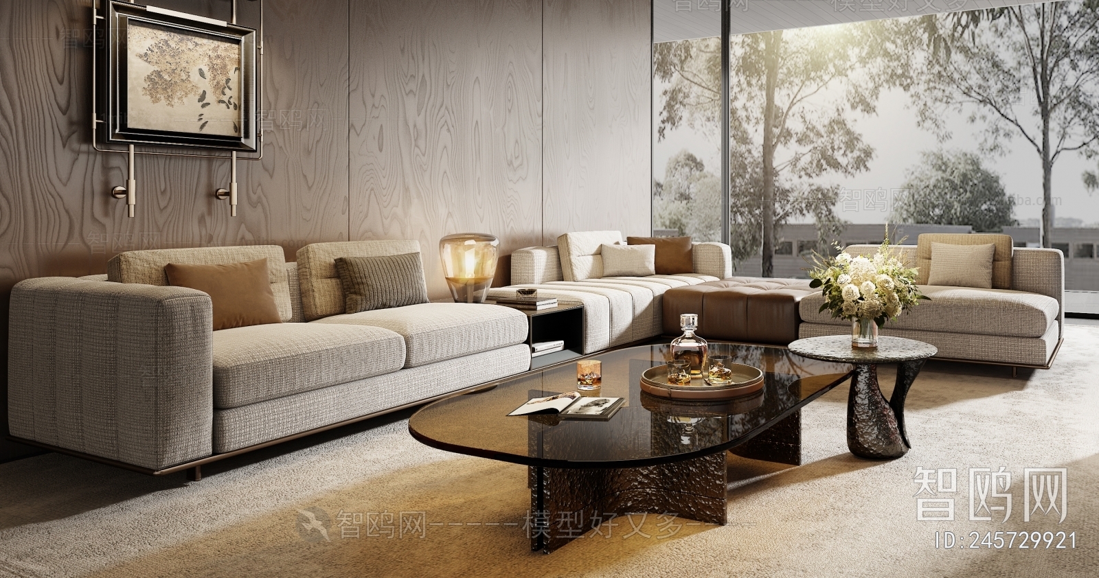 Minotti 米洛提现代客厅