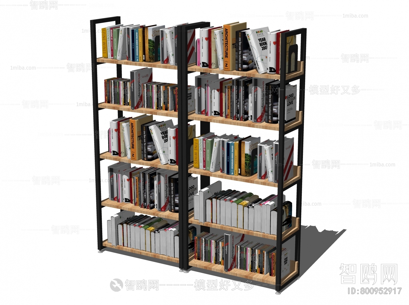 Modern Bookshelf