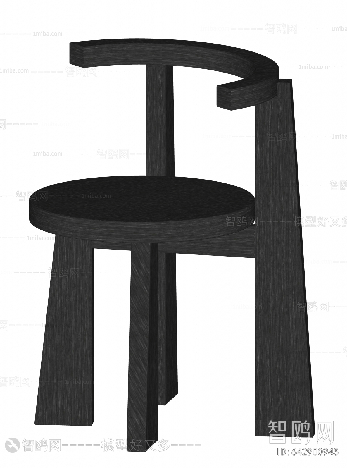 Wabi-sabi Style Single Chair