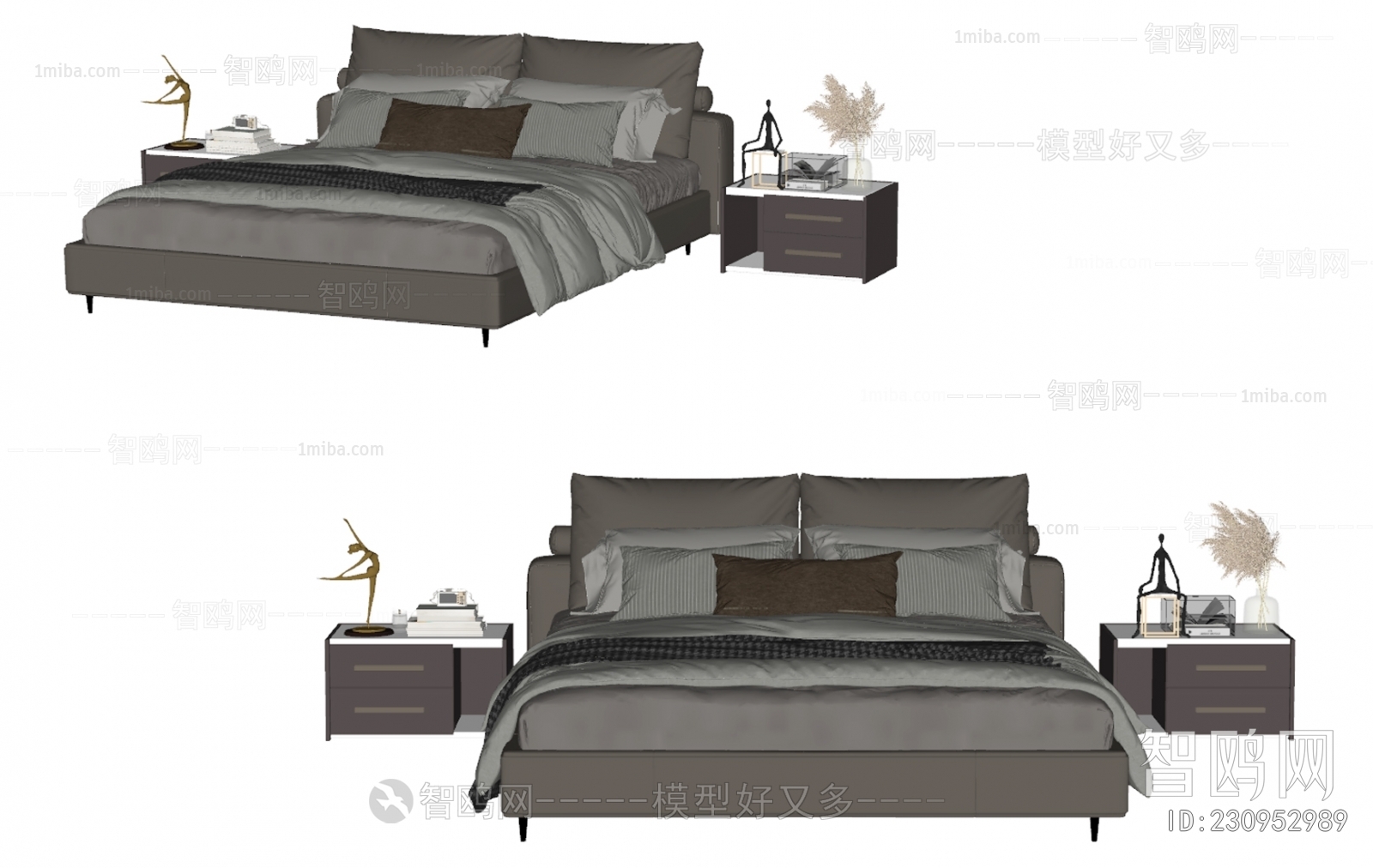 Modern Double Bed