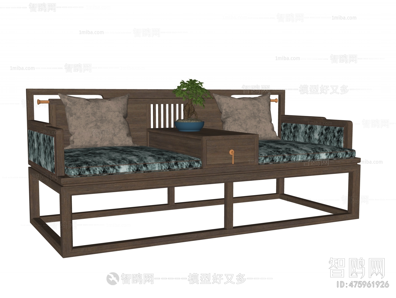 New Chinese Style Arhat Bed