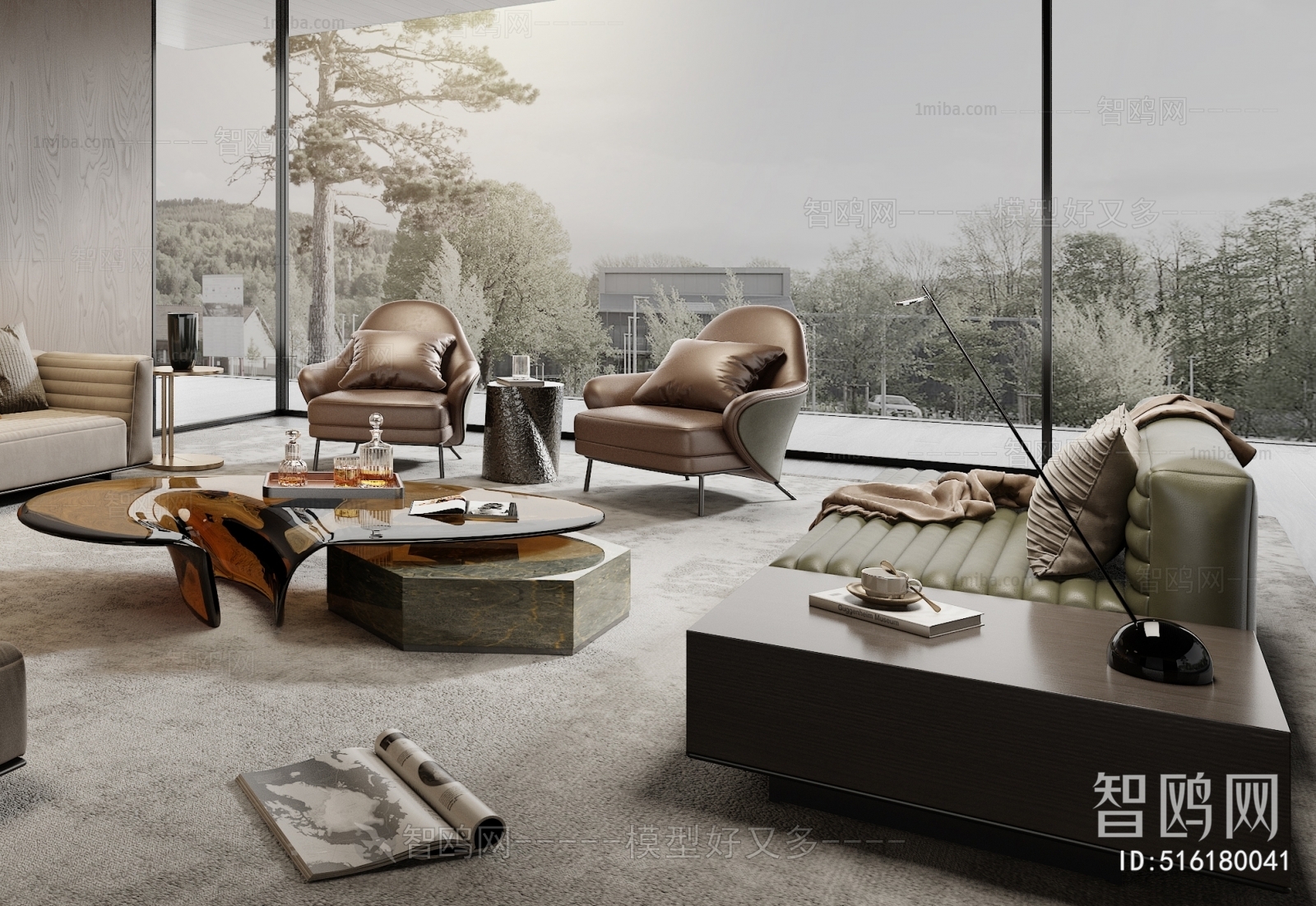 Minotti 米洛提现代客厅