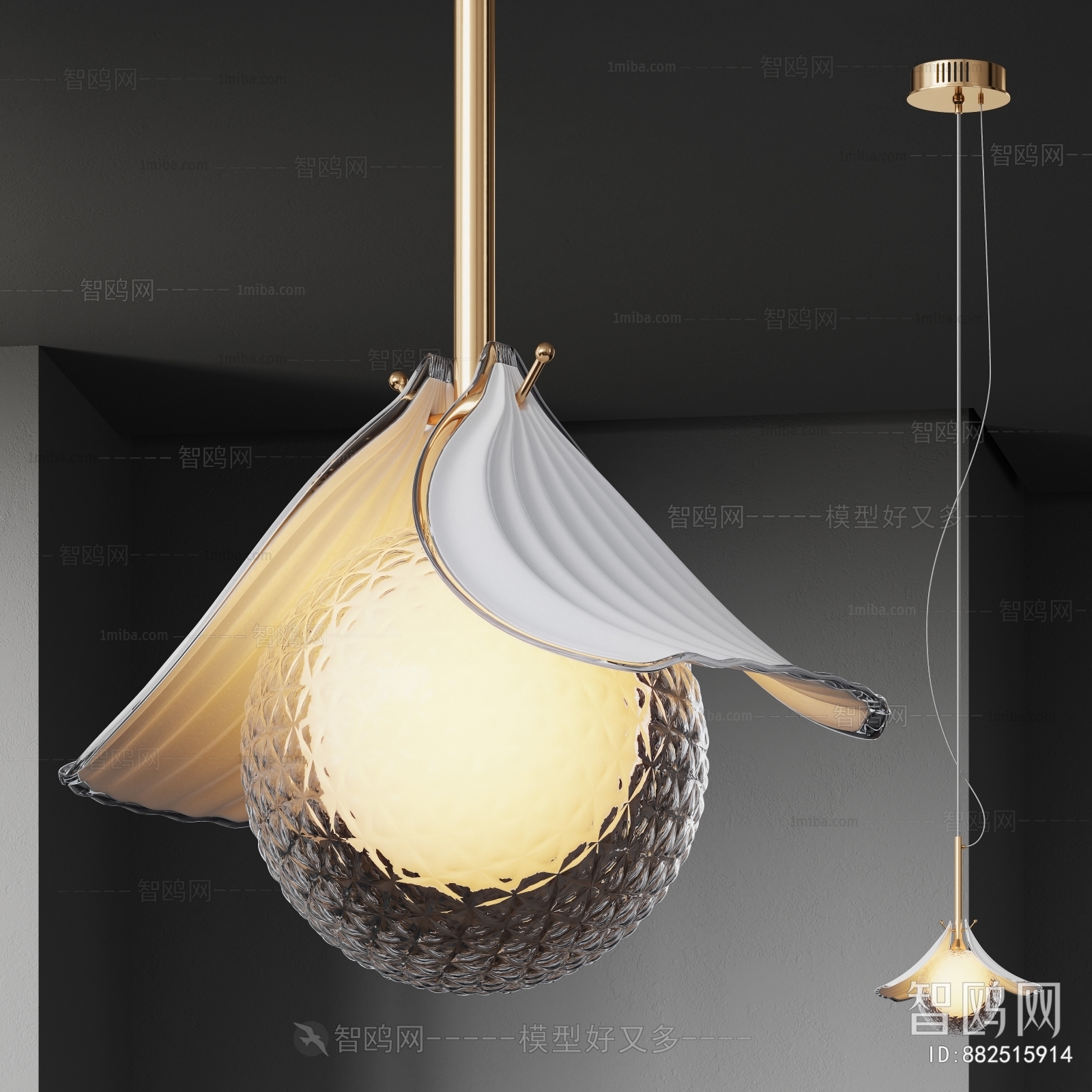 Modern Wabi-sabi Style Droplight