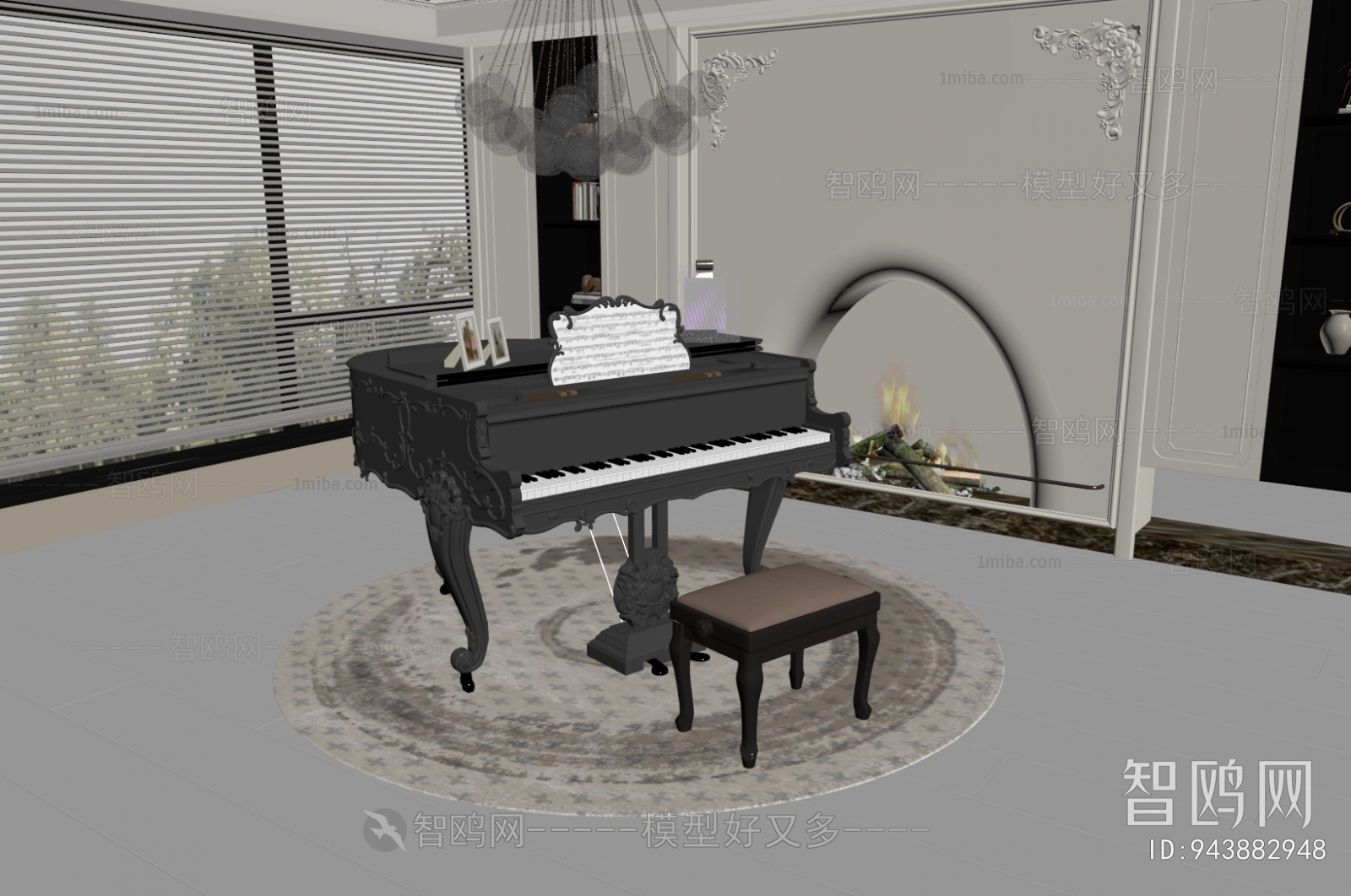 法式钢琴