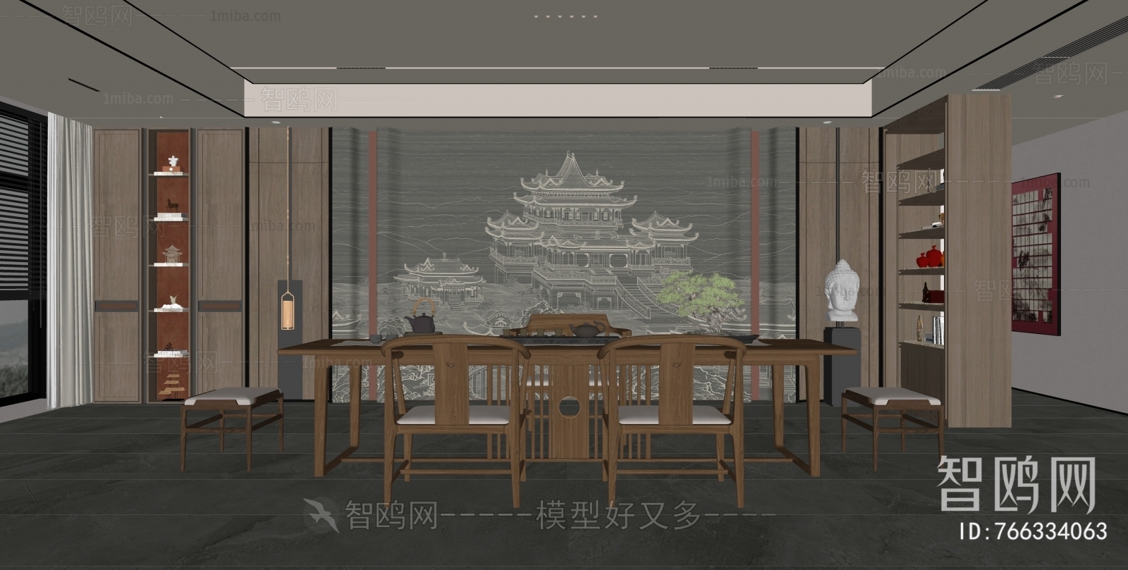 New Chinese Style Tea House