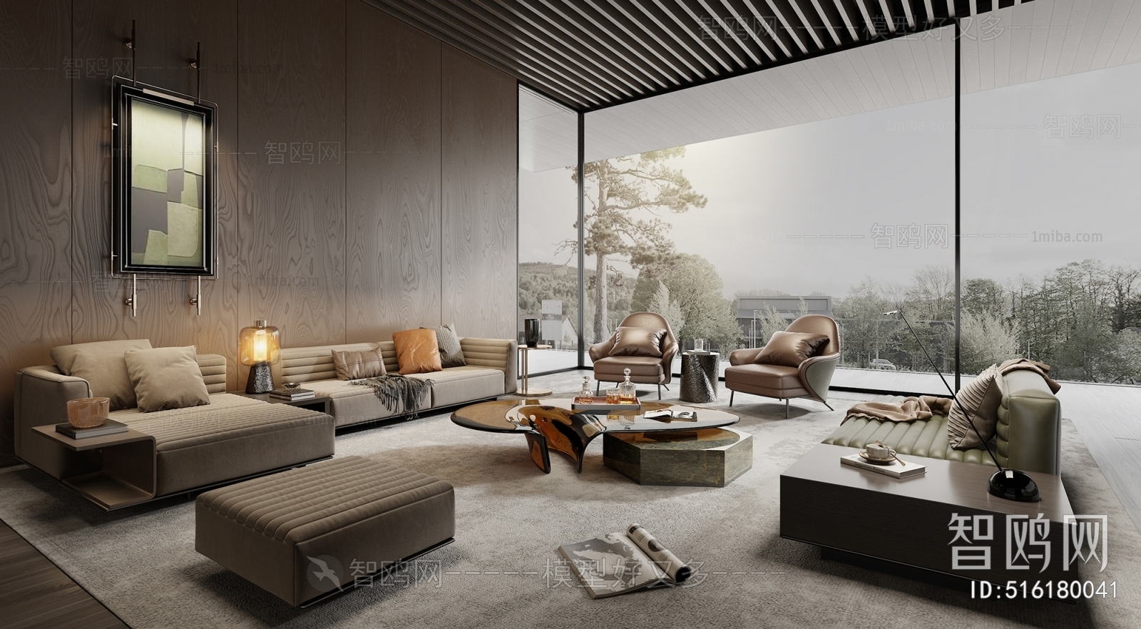 Minotti 米洛提现代客厅