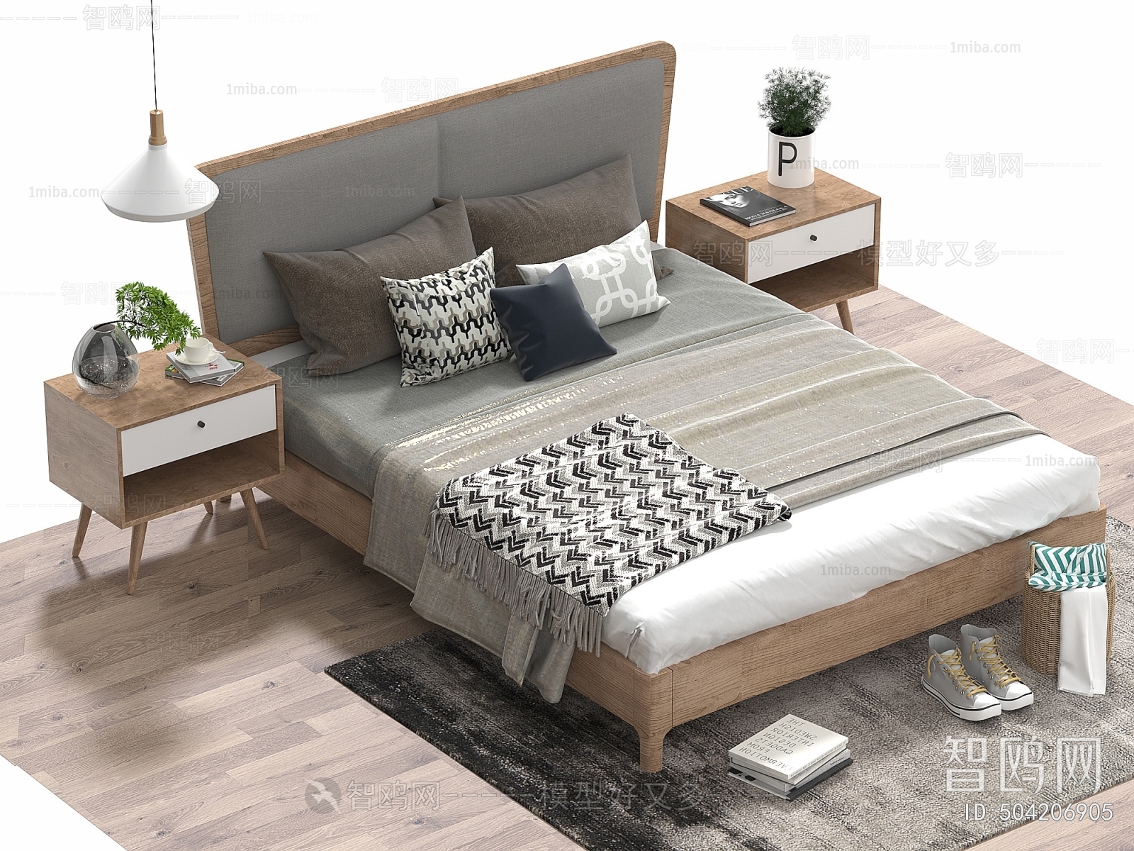 Modern Double Bed