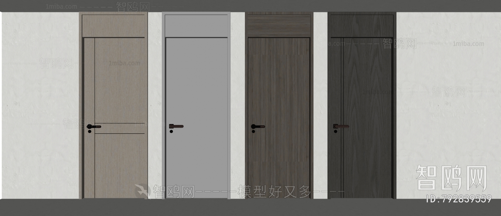 Modern Single Door