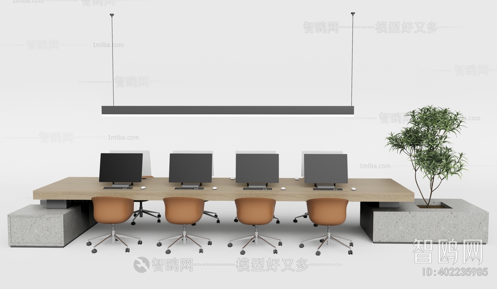 Modern Office Desk And Chair