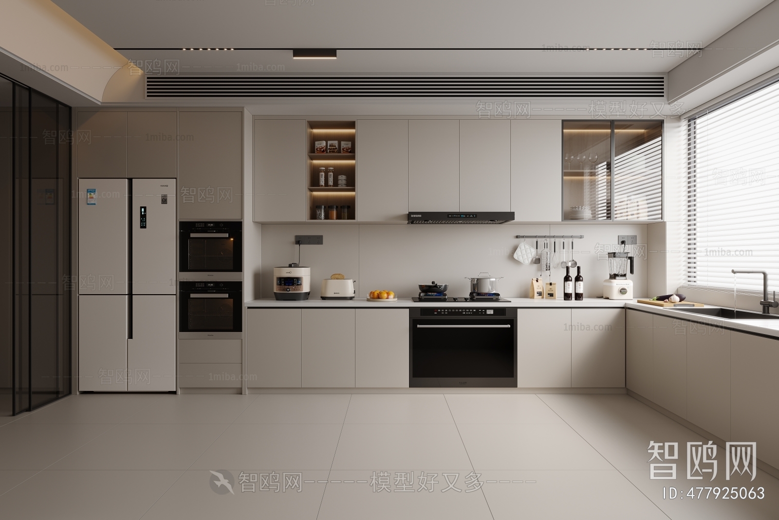 Modern The Kitchen