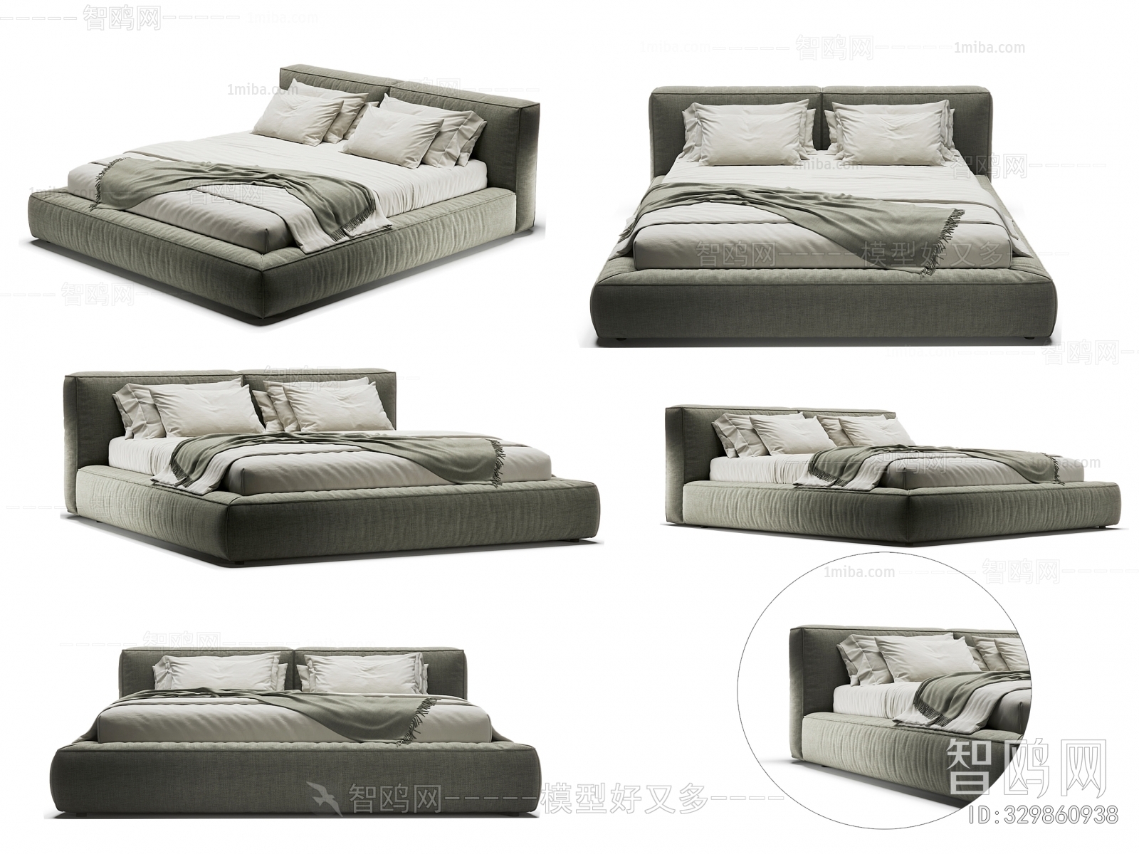 Modern Double Bed