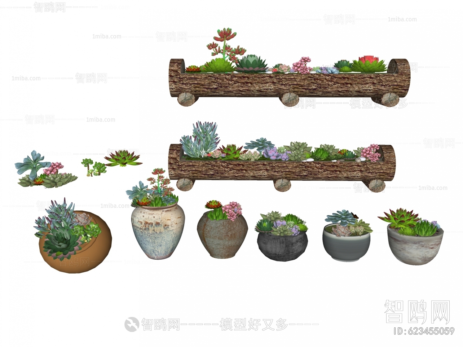 New Chinese Style Flower Bed, Flower Bowl, Flower Box