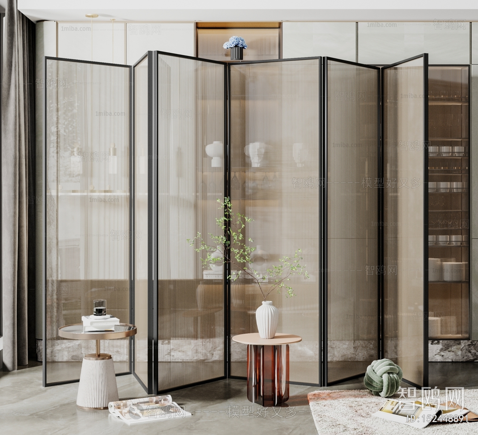 Modern Glass Screen Partition