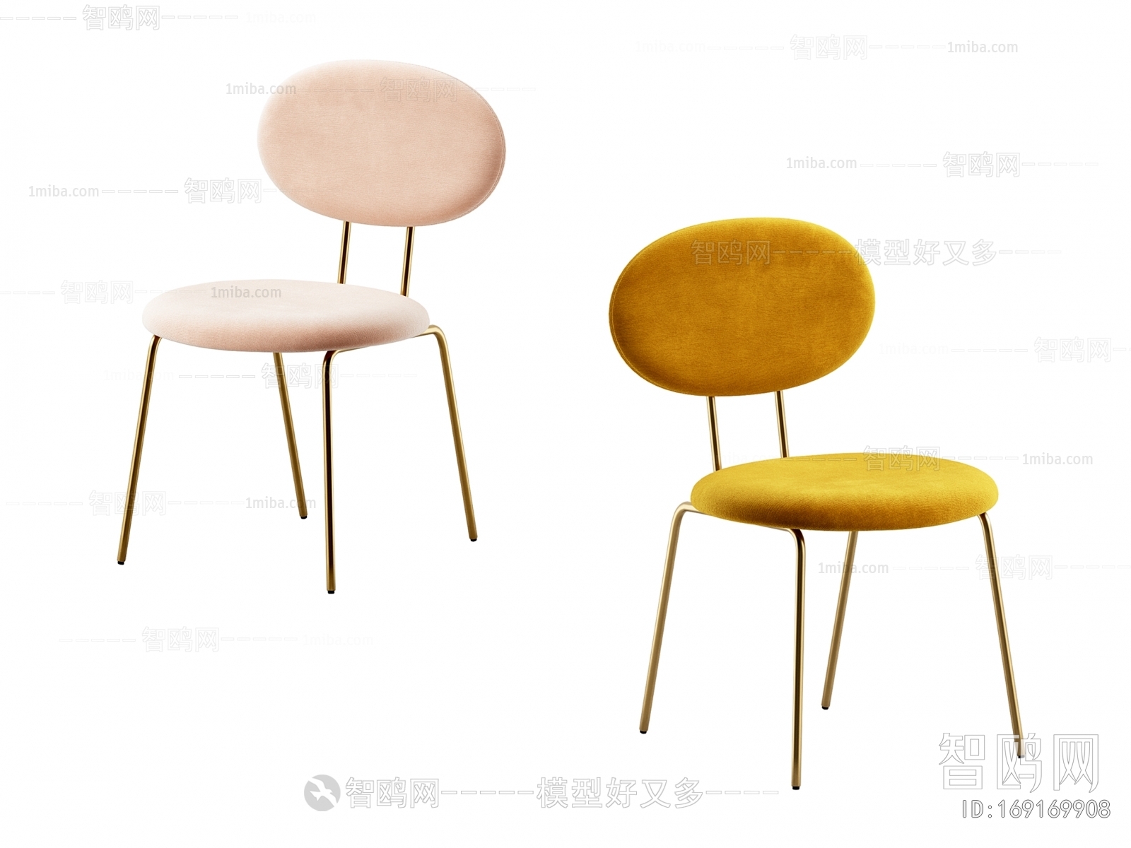 Modern Nordic Style Single Chair