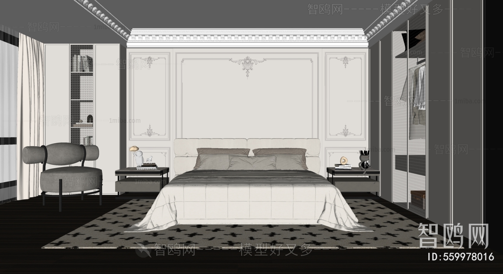 French Style Bedroom