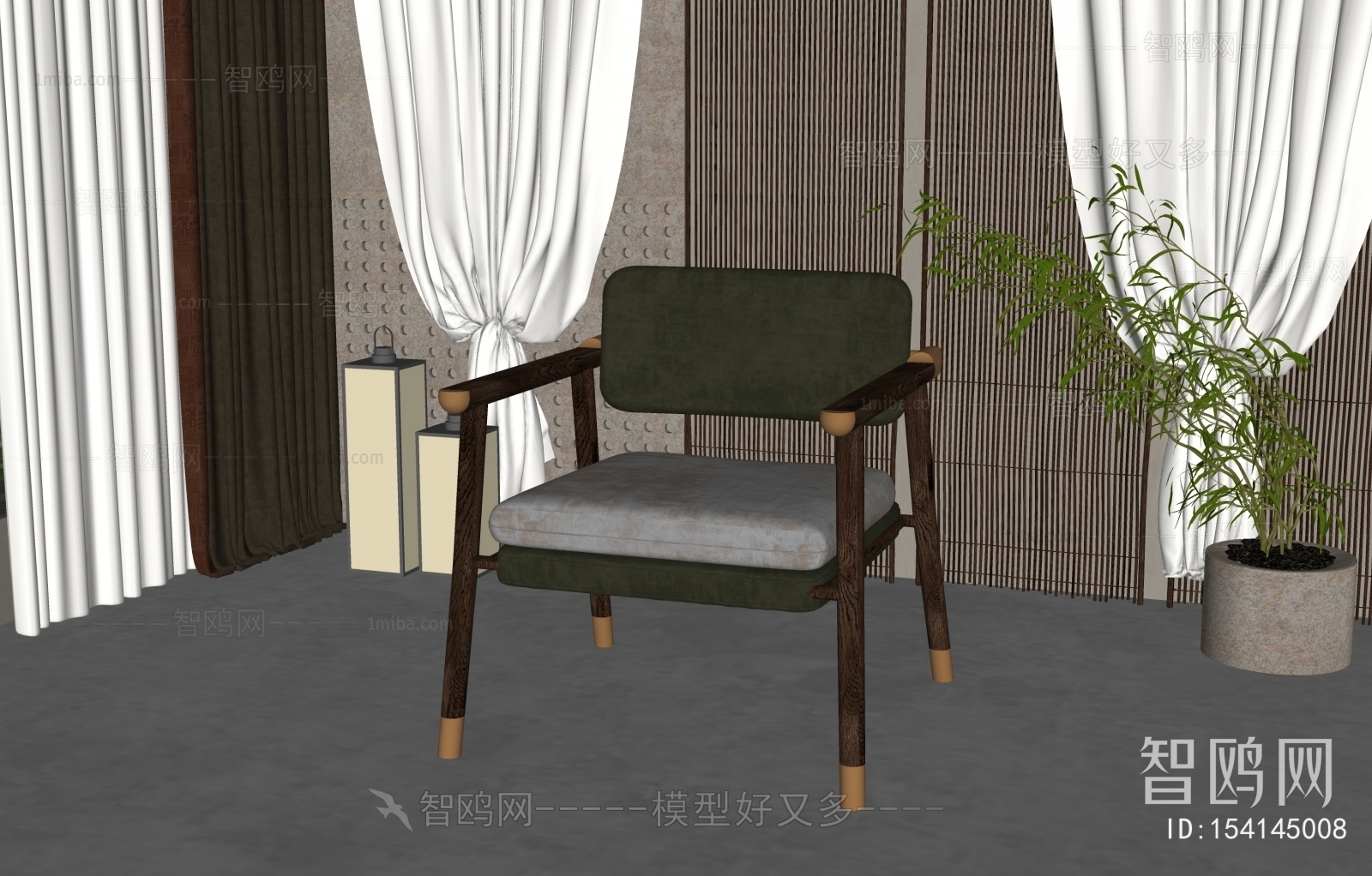 New Chinese Style Dining Chair