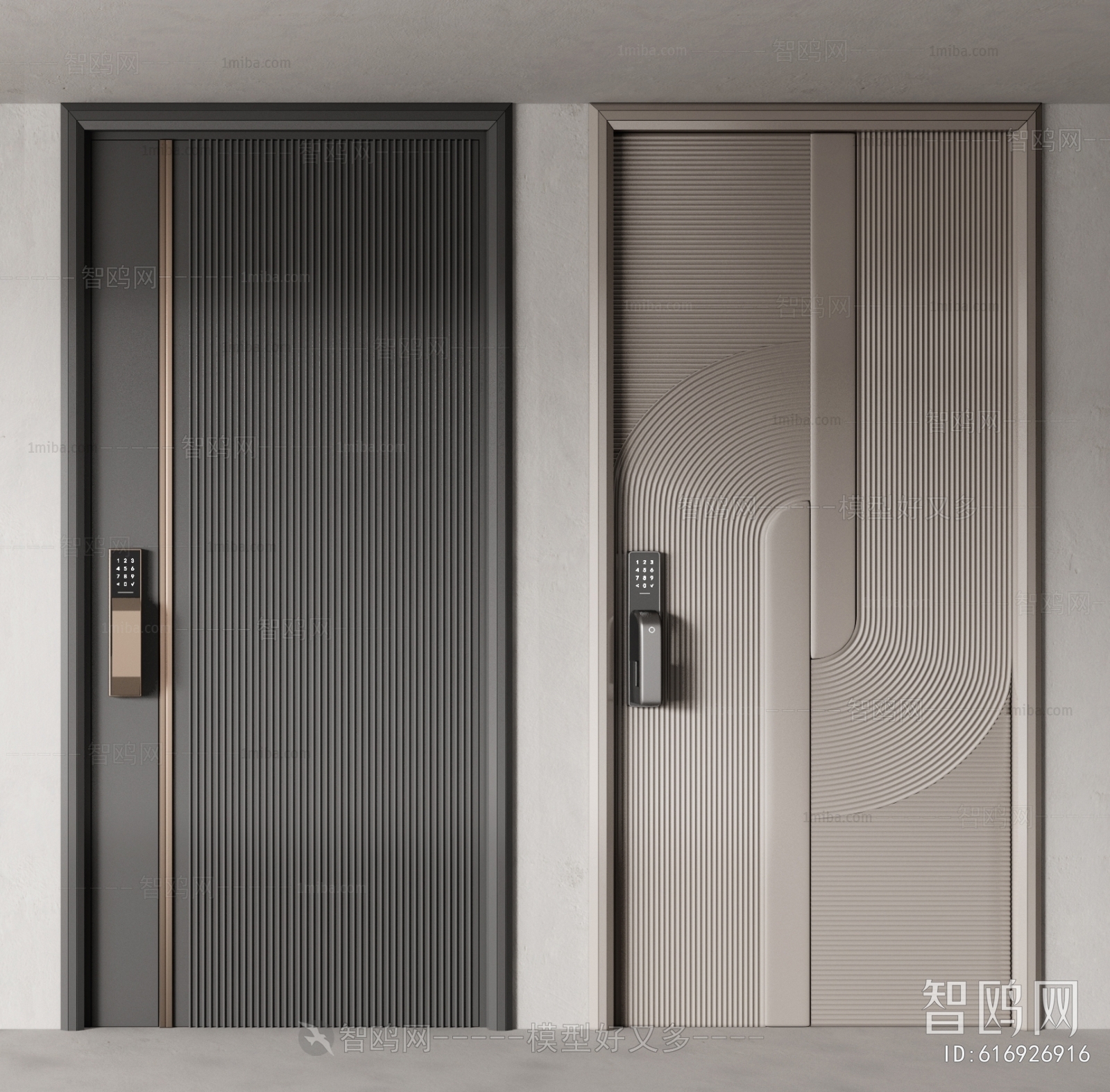 Modern Entrance Door