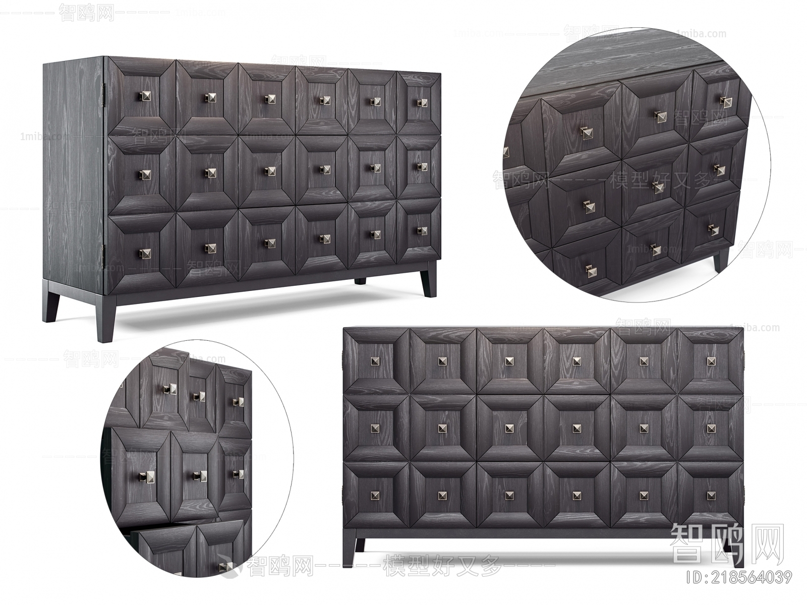 Nordic Style Decorative Cabinet