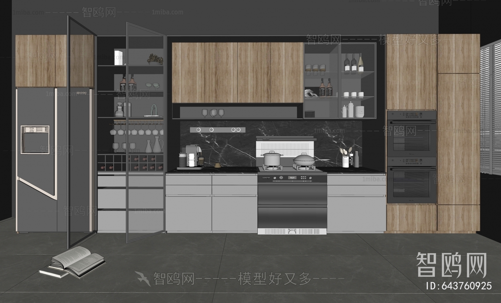 Modern Kitchen Cabinet Sketchup Model Download Model ID 643760925 1miba   C6758d16935c78c3733b2c618b3a30c2 