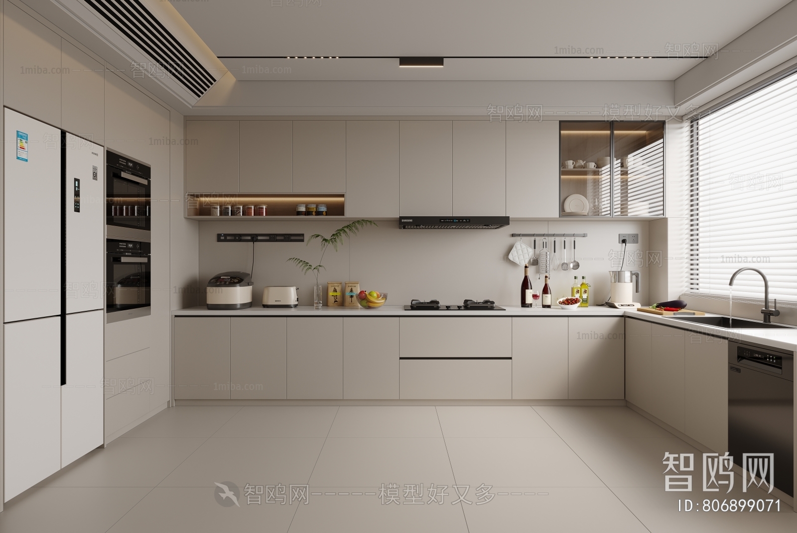 Modern The Kitchen