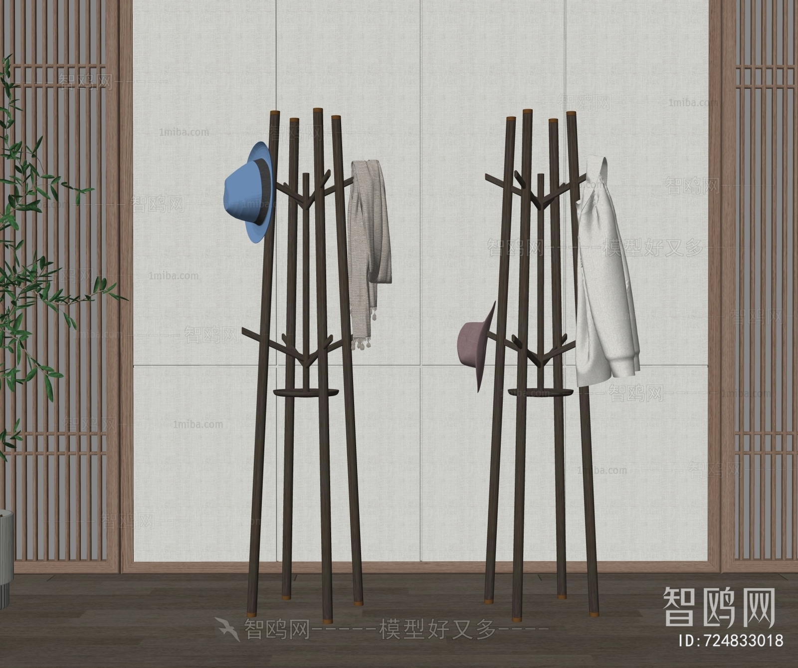 New Chinese Style Coat Hanger