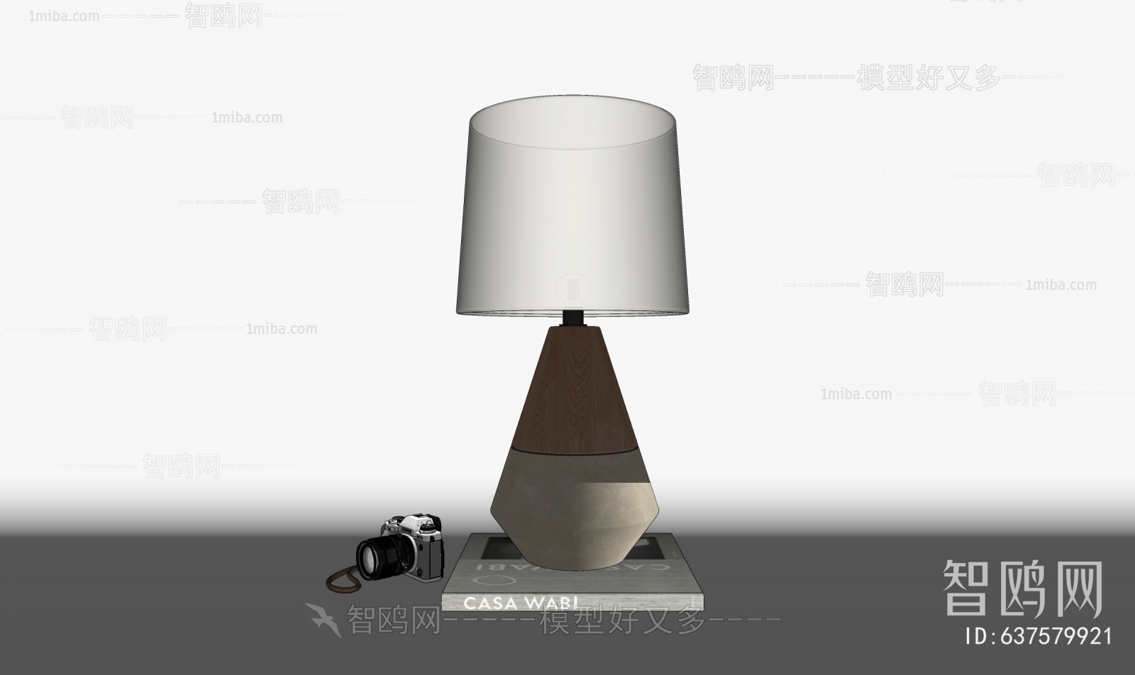 Wabi-sabi Style Table Lamp