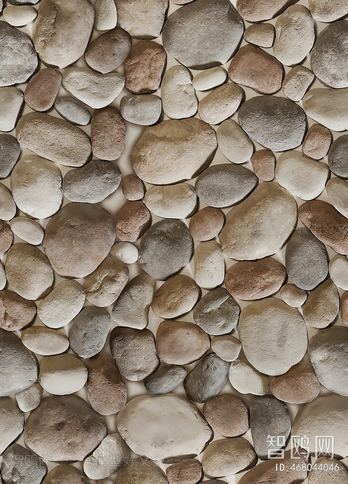 石材砖墙鹅卵石