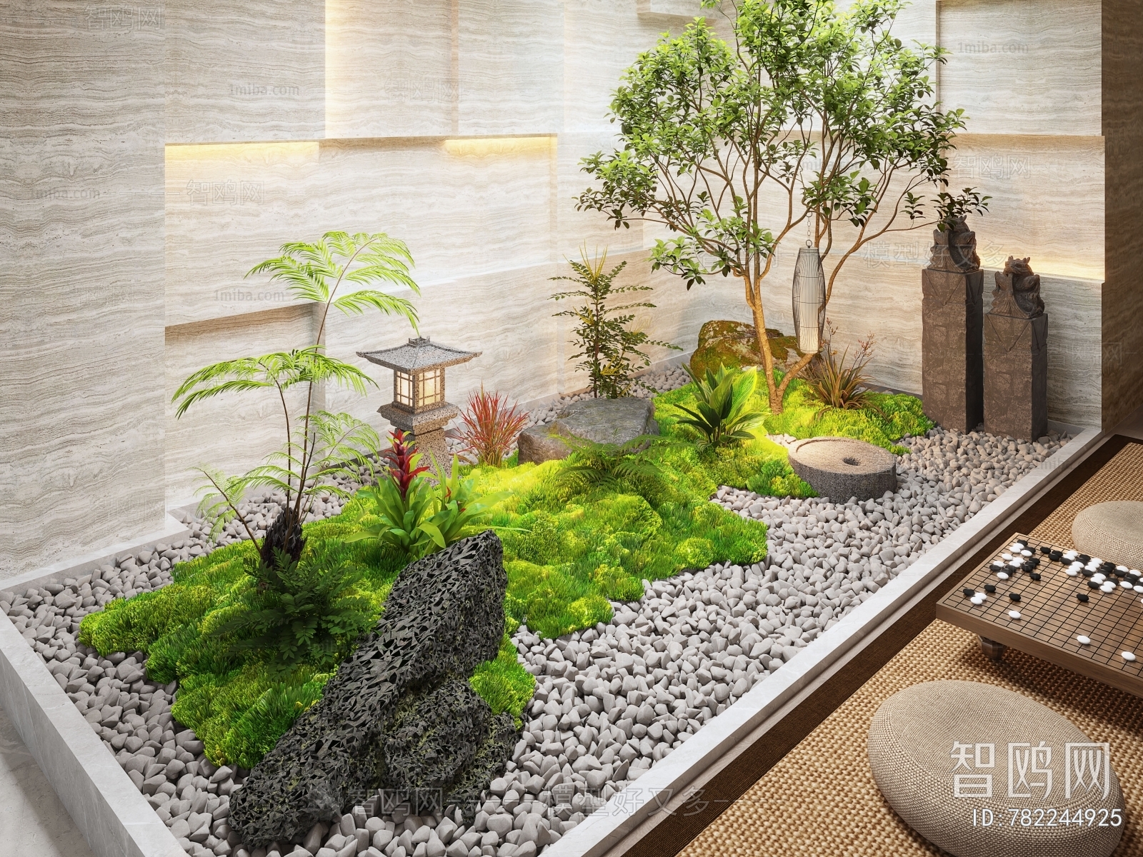 Modern Chinese Style Plant Landscaping