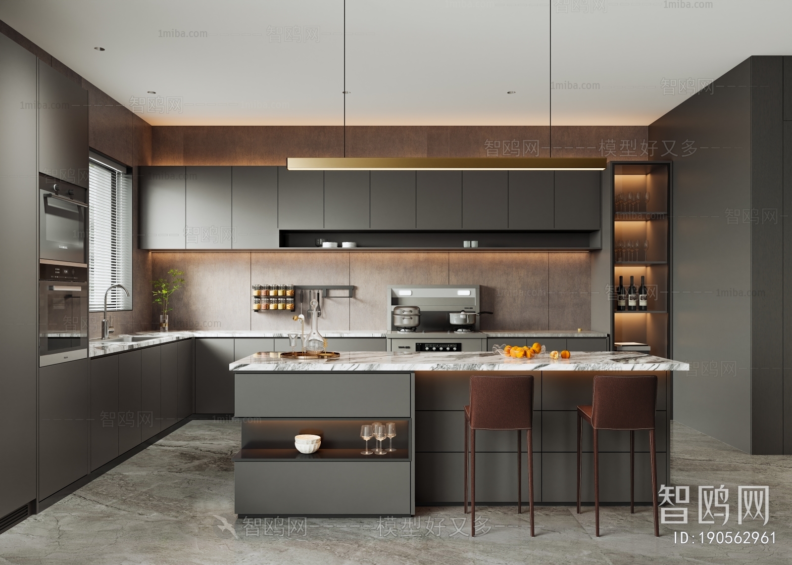 Modern The Kitchen