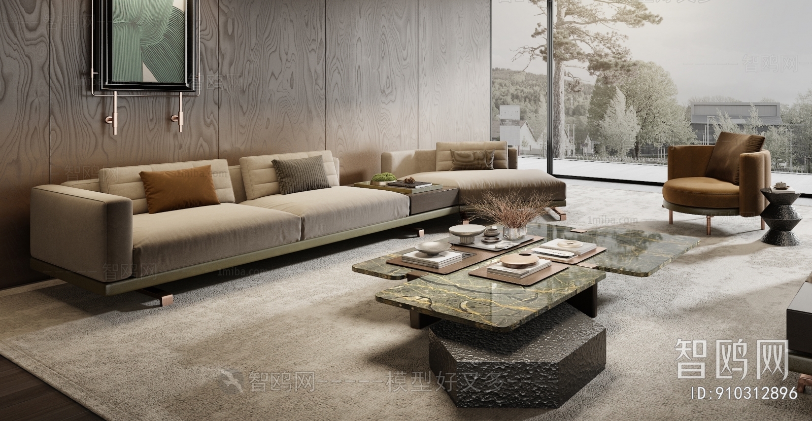 Minotti 米洛提现代客厅