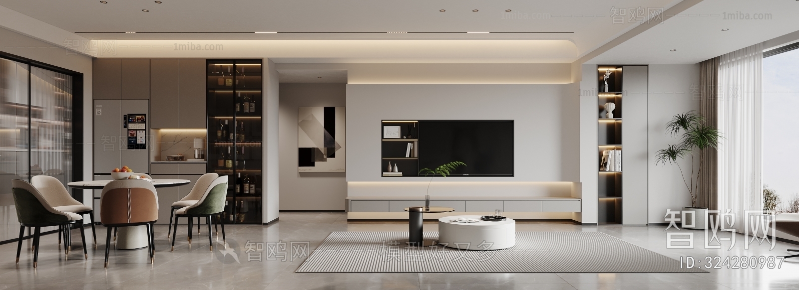 Modern A Living Room