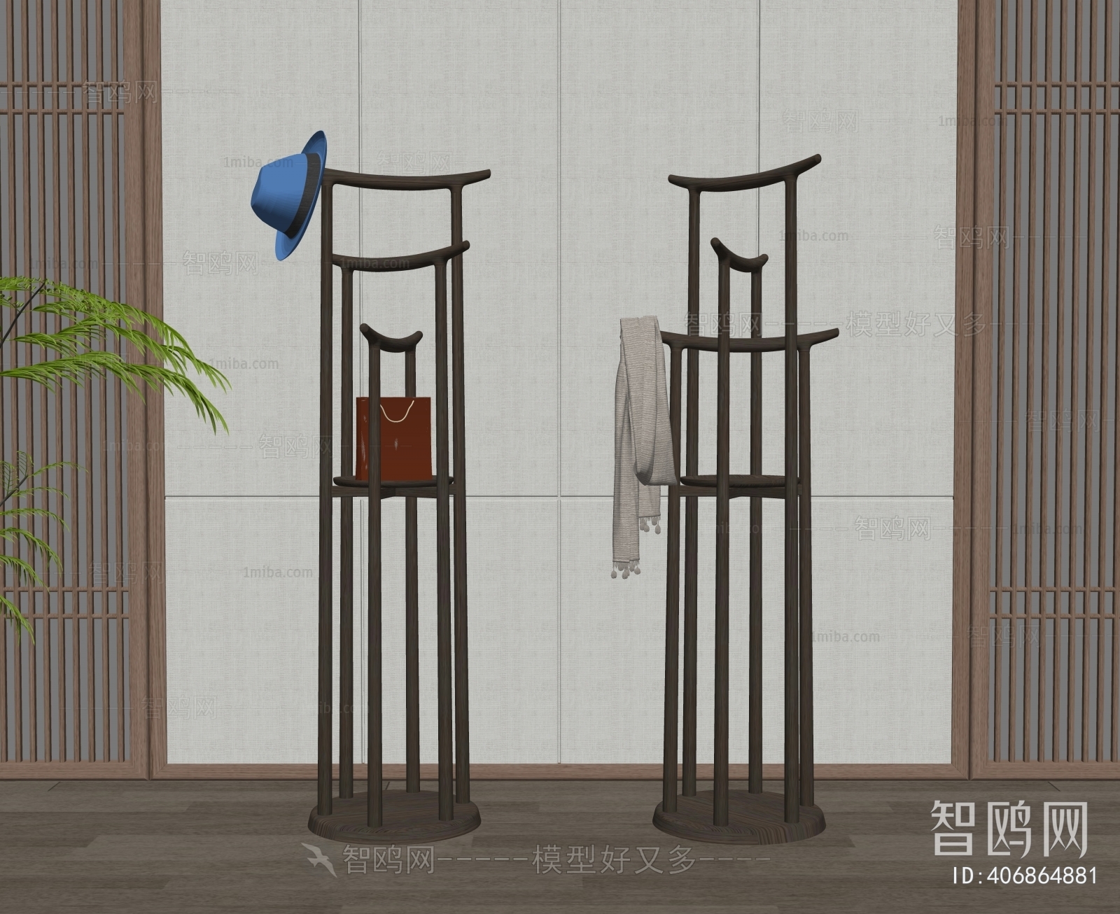 New Chinese Style Coat Hanger