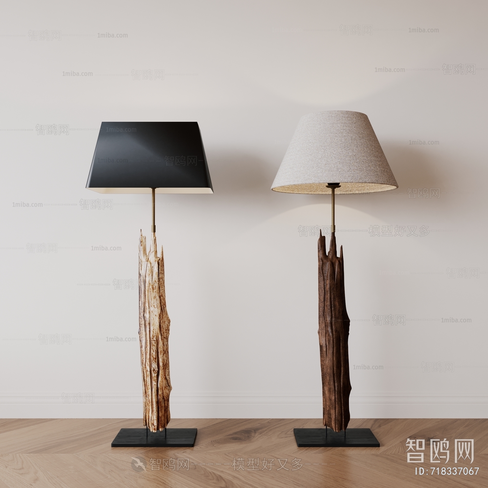 Wabi-sabi Style Table Lamp