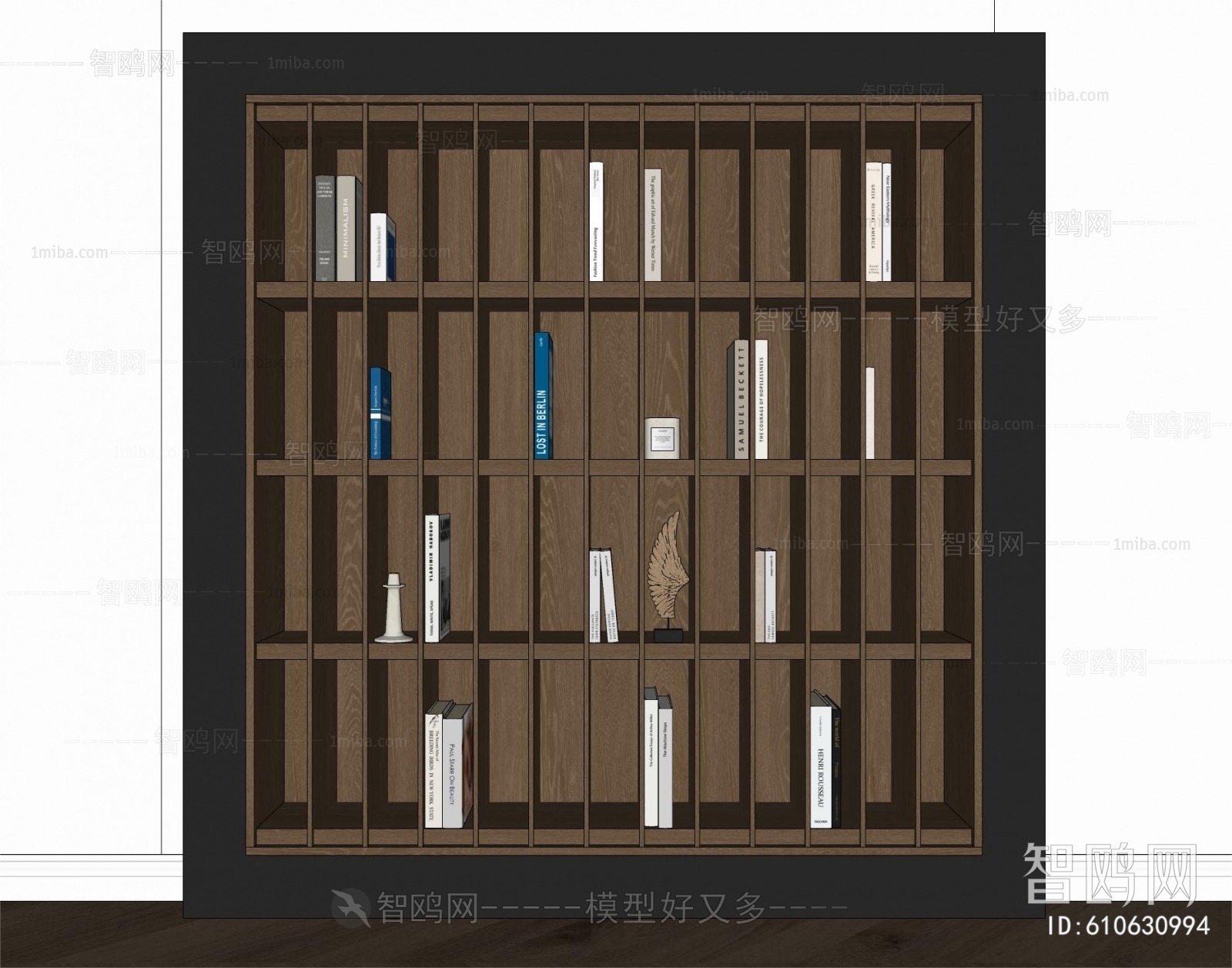 Modern Wabi-sabi Style Bookcase