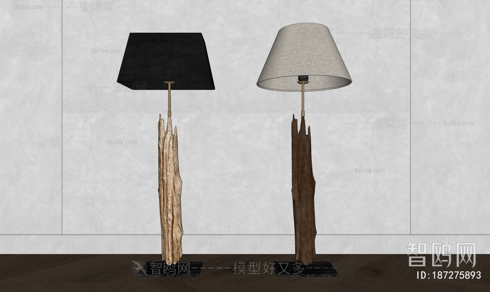 Wabi-sabi Style Table Lamp