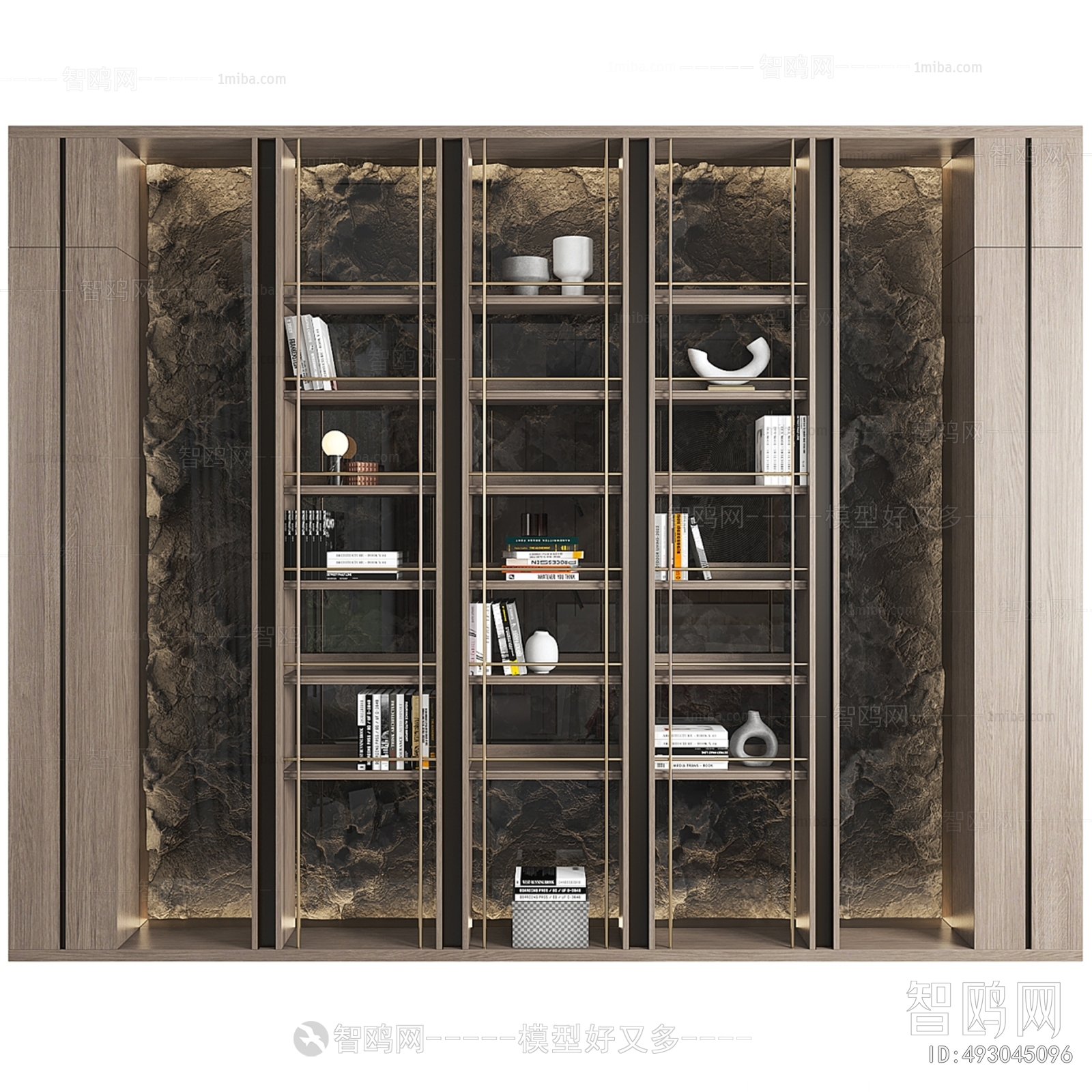 New Chinese Style Bookcase