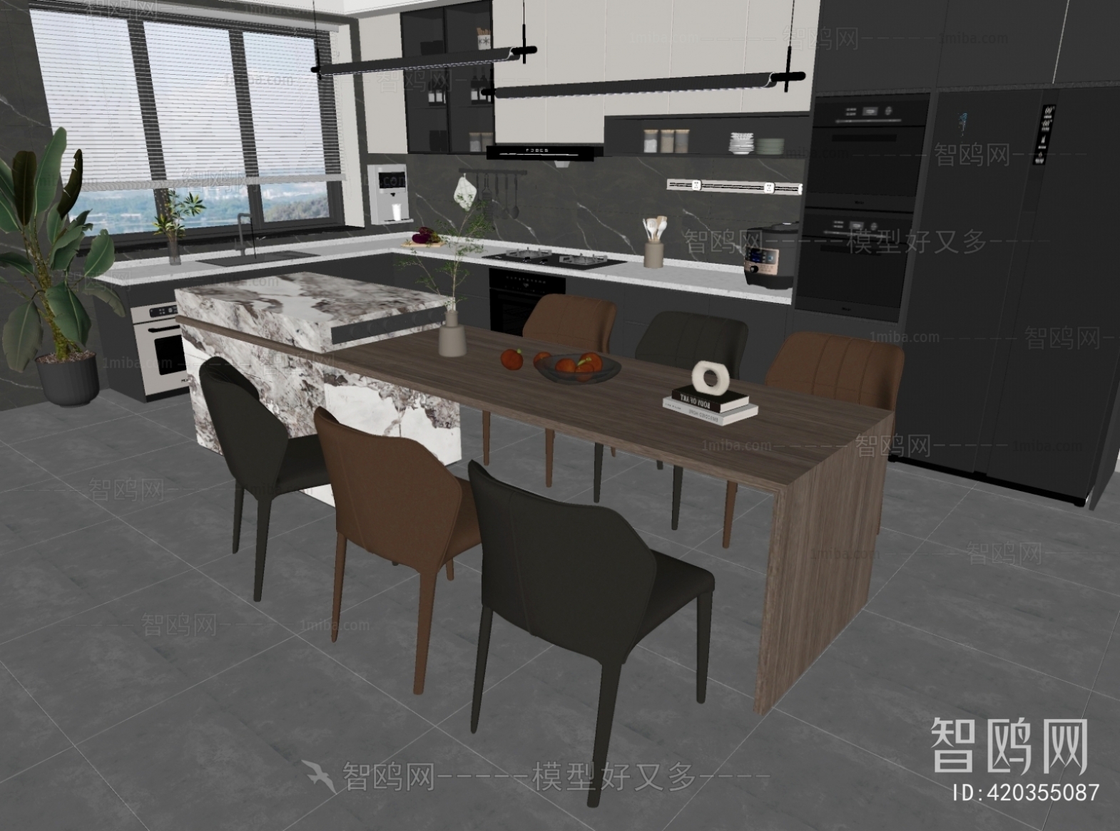 Modern Open Kitchen