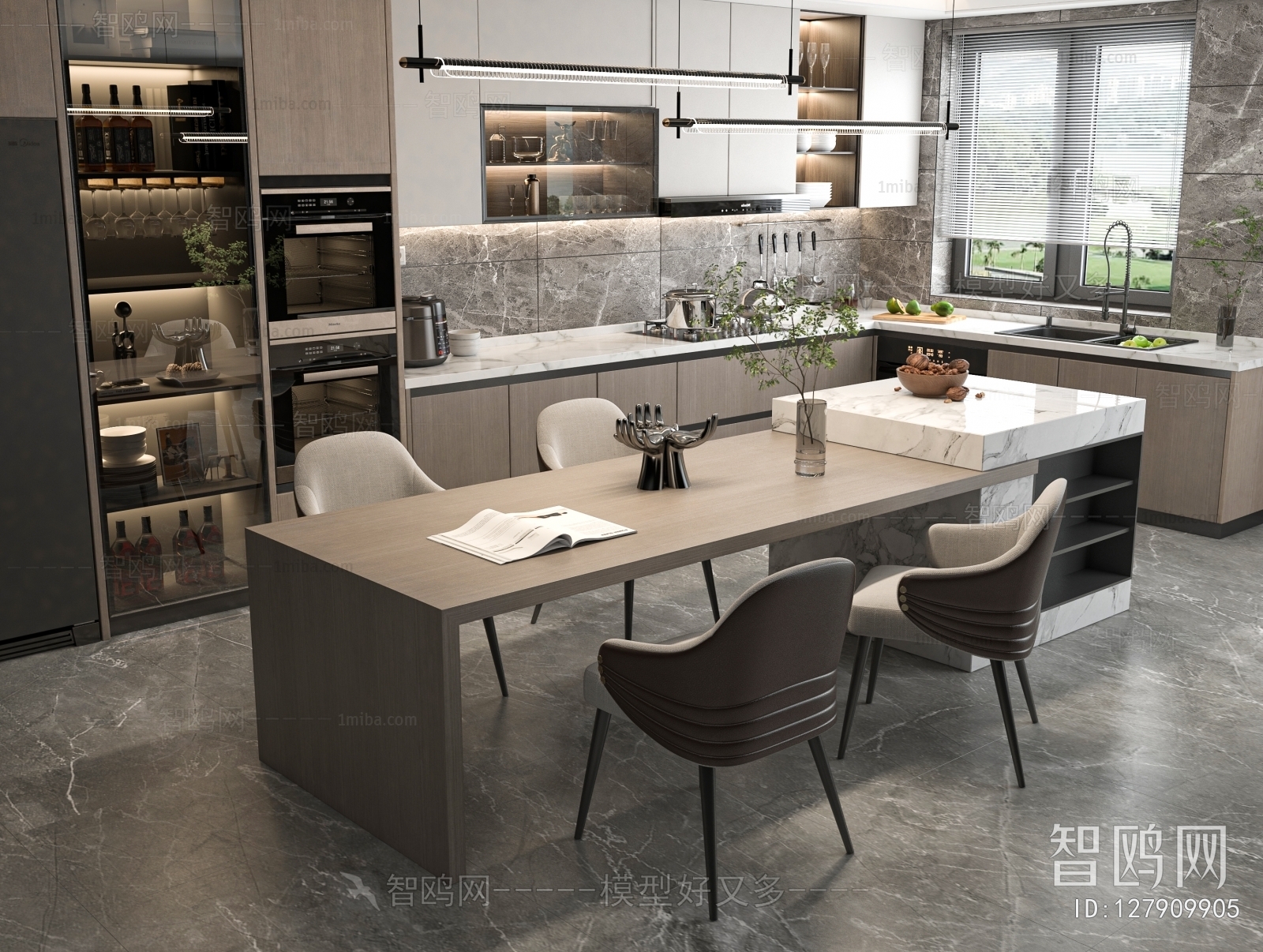 Modern Open Kitchen