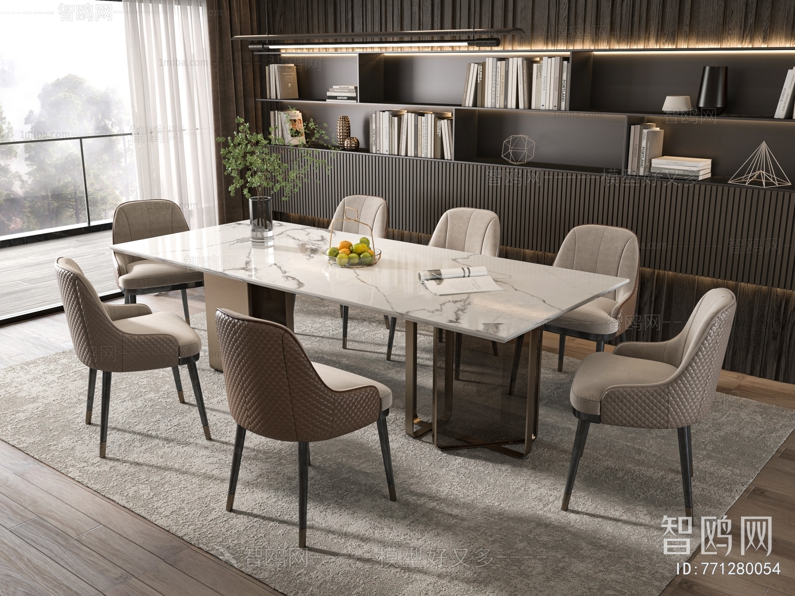 Modern Dining Table And Chairs