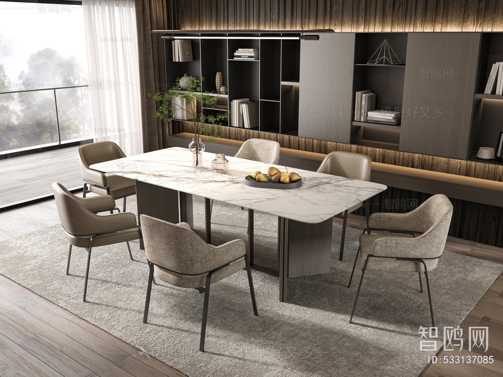 Modern Dining Table And Chairs