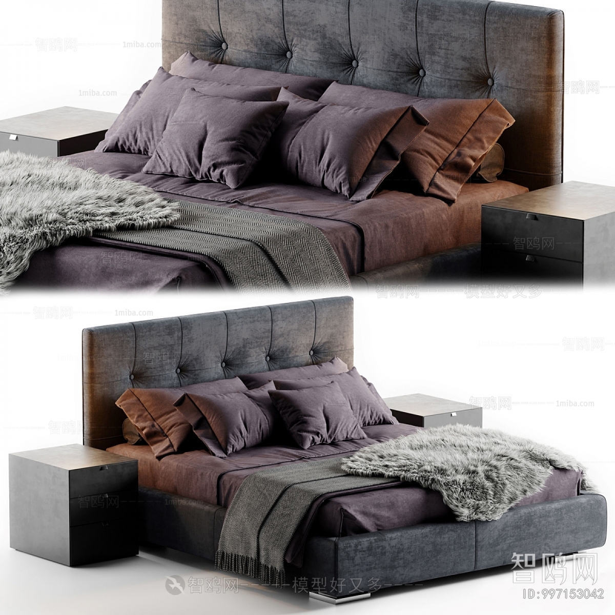 Modern Double Bed