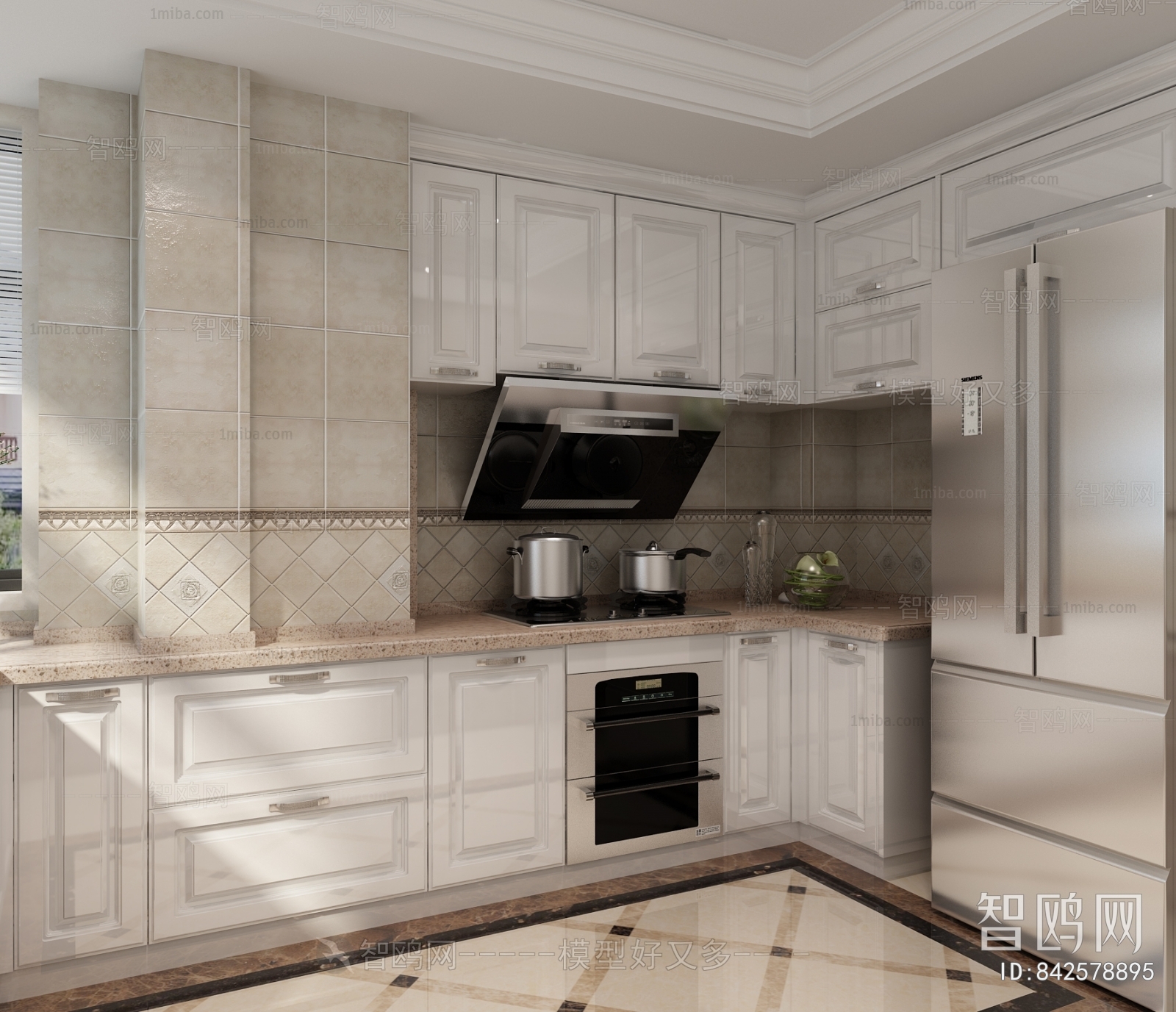 Simple European Style The Kitchen