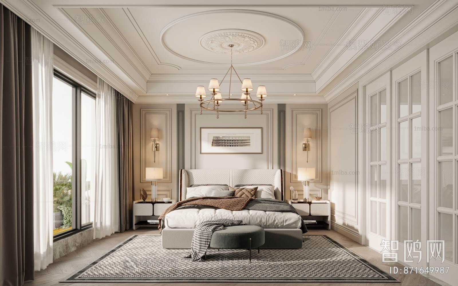 French Style Bedroom