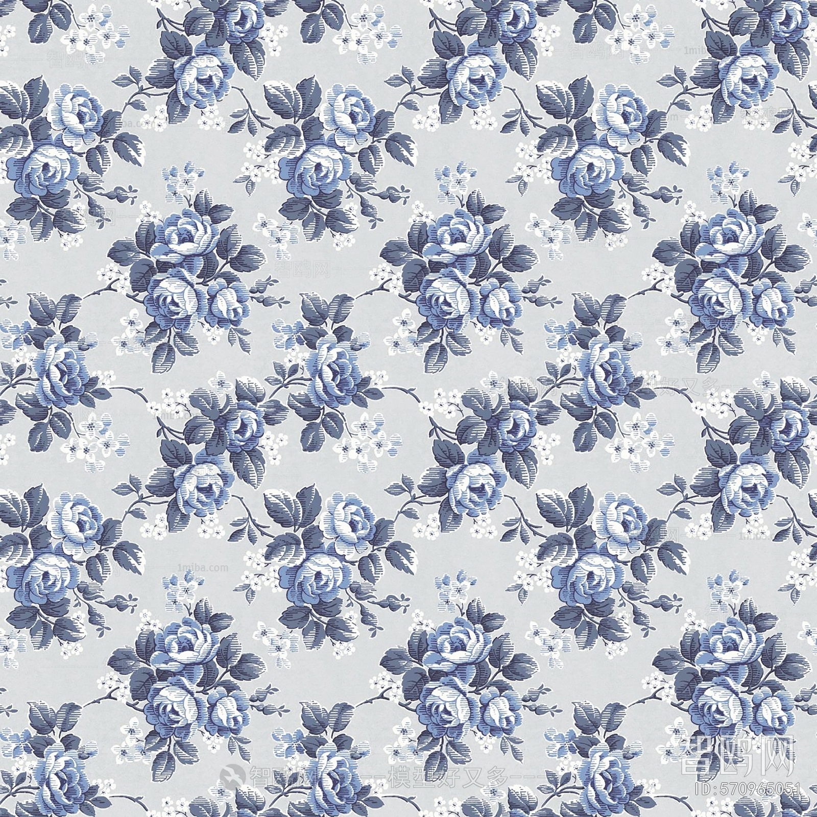 Animal And Plant Pattern Wallpaper