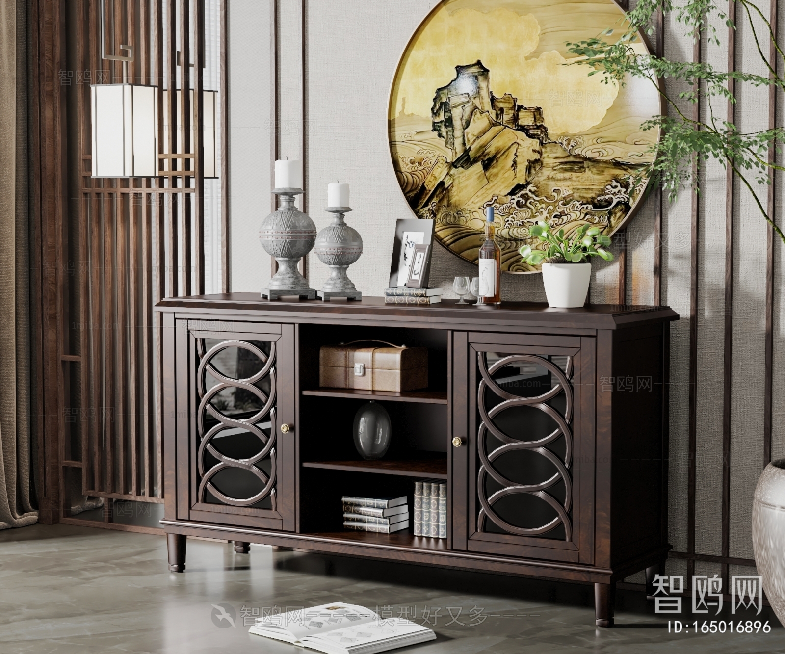 New Chinese Style Sideboard