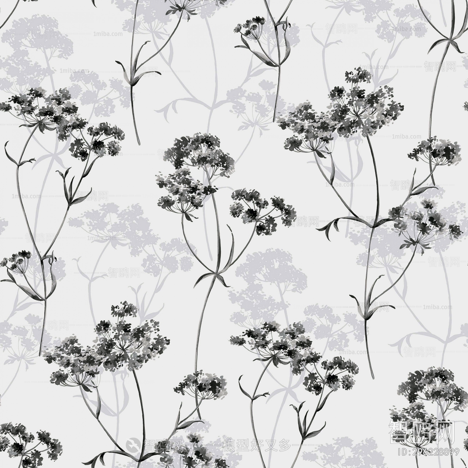 Animal And Plant Pattern Wallpaper