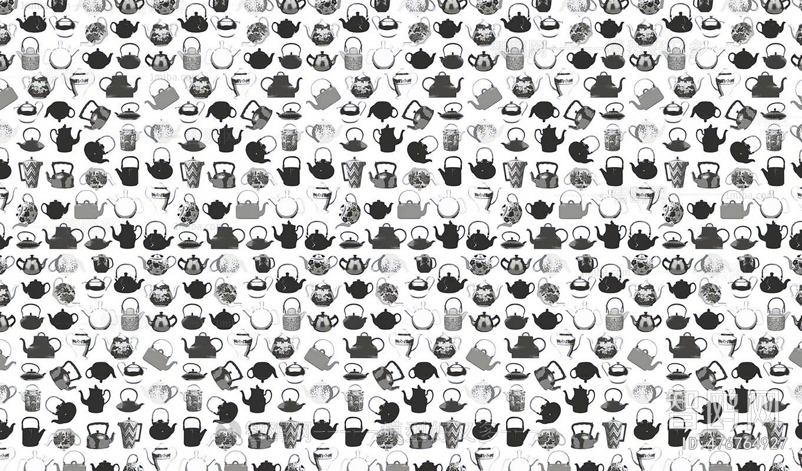 Animal And Plant Pattern Wallpaper