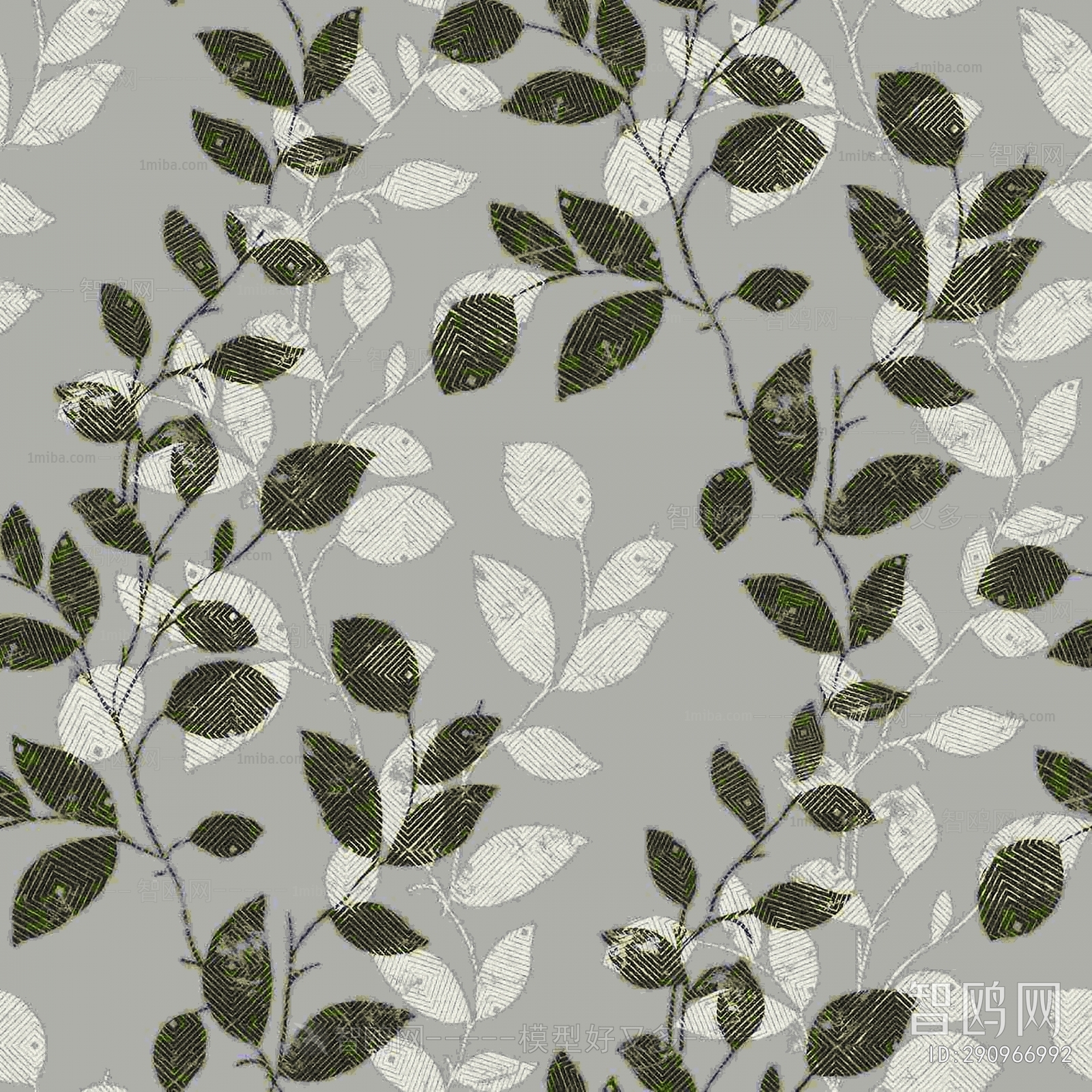 Animal And Plant Pattern Wallpaper